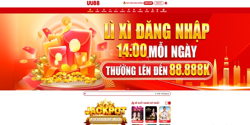 Nhà cái UU88 tạo ra môi trường giải trí an toàn